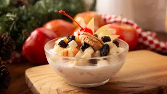 Ensalada de manzana.