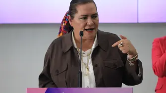 Guadalupe Taddei, consejera presidenta del Instituto Nacional Electoral, dio a conocer los avances de los cómputos tras la jornada electoral extraordinaria del Poder Judicial.