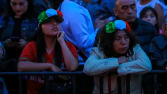 Festejos por el 215 Aniversario del inicio de la Independencia de México en el Zócalo de la Ciudad de México. En el primer evento encabezado por la presidenta Claudia Sheinbaum.
