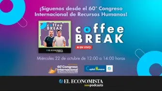 ¡Síguenos desde el 60° Congreso Internacional de Recursos Humanos!
Fecha: Miércoles 22 de octubre
Hora: 12:00 - 14:00 horas
Streaming en todas nuestras plataformas