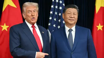 El presidente de Estados Unidos, Donald Trump y el presidente de China, Xi Jinping, se reunieron en Corea del Sur.