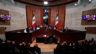 Gilberto Bátiz asume presidencia del Tribunal Electoral del Poder Judicial de la Federación.