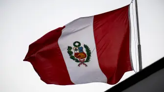 Bandera de Perú.