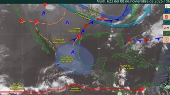 Este sábado, canales de baja presión y humedad del Pacífico y Caribe provocarán lluvias en el sur, sureste y Península de Yucatán, mientras en el resto del país dominará un ambiente caluroso.

Para más información del tema, visita: https://www.eleconomista.com.mx/politica/clima-hoy-sabado-frente-frio-13-aproxima-preven-lluvias-sur-ambiente-caluroso-gran-parte-pais-20251108-785681.html

¡Síguenos en nuestras redes sociales para mantenerte informado!

Twitter: https://twitter.com/eleconomista 
Facebook: https://www.facebook.com/ElEconomista.mx
Instagram: https://www.instagram.com/eleconomistamx
LinkedIn: https://www.linkedin.com/company/el-economista/
T

#ElEconomista #EETV