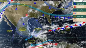 El SMN prevé un fin de semana marcado por el avance del frente frío 14, que traerá viento intenso y lluvias en Baja California y Sonora, además de condiciones inestables en Chiapas y Quintana Roo.

Para más información del tema, visita: https://www.eleconomista.com.mx/politica/frente-frio-14-impactara-semana-lluvias-viento-descenso-temperatura-mexico-20251114-786689.html

¡Síguenos en nuestras redes sociales para mantenerte informado!

Twitter: https://twitter.com/eleconomista
Facebook: https://www.facebook.com/ElEconomista.mx
Instagram: https://www.instagram.com/eleconomistamx
LinkedIn: https://www.linkedin.com/company/el-economista/

#ElEconomista #EETV