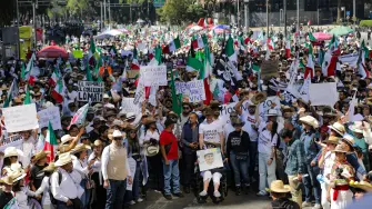 Marcha de la Generación Z en la CDMX.