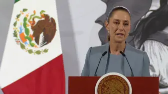 La presidenta Claudia Sheinbaum