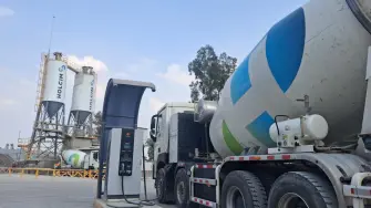 Planta cementera 100% eléctrica