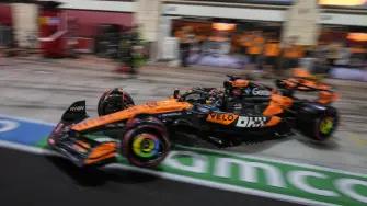 El piloto australiano de McLaren, Oscar Piastri.