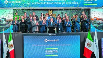 Esentia Energy dio el campanazo inaugural en la Bolsa Mexicana de Valores.
