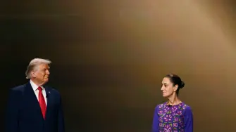 La presidenta de México, Claudia Sheinbaum y el presidente de Estados Unidos, Donald Trump, participaron en el sorteo FIFA del Mundial 2026.