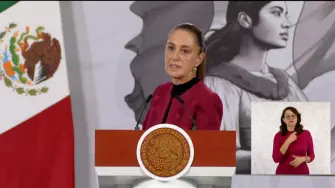 La presidenta de México dijo este martes que confía en lograr un acuerdo con su par estadounidense, Donald Trump, quien amenazó con aranceles a su vecino si no le suministra más agua en virtud de un acuerdo de distribución.

¡Síguenos en nuestras redes sociales para mantenerte informado!

Twitter: https://twitter.com/eleconomista 
Facebook: https://www.facebook.com/ElEconomista.mx
Instagram: https://www.instagram.com/eleconomistamx
LinkedIn: https://www.linkedin.com/company/el-economista/

#ElEconomista #EETV