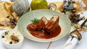 Comida navideña Testal