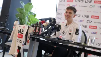 El ciclista esloveno Tadej Pogacar.