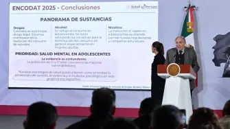Los resultados de la ENCODAT 2025 mostraron que, aunque el alcohol sigue siendo la sustancia más consumida, su ingesta en adolescentes disminuyó, mientras que el uso de cannabis y vapeadores aumentó entre distintos grupos de la población.