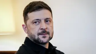 Volodimir Zelenski, presidente de Ucrania.