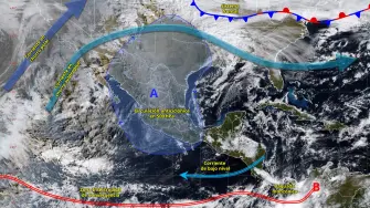 Pronóstico de frío en México.