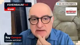 Roy Campos presenta esta video columna con la popularidad de la presidenta de México, Claudia Sheinbaum de la semana del 2 al 9 de enero de 2026.