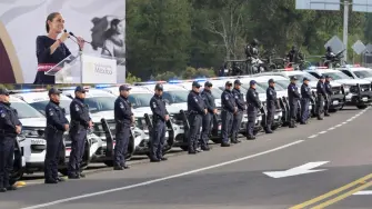 La presidenta de México informó junto con parte de su gabinete avances del Plan Michoacán.