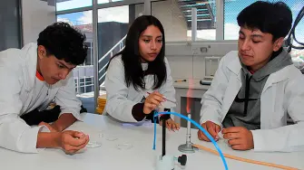 Estudiantes de bachillerato.