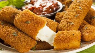 Bastones de queso panela