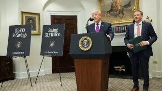 Donald Trump, presidente de Estados Unidos.