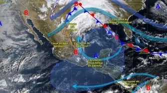 El pronóstico del SMN indica que el frente frío 34 seguirá generando lluvias y vientos en el norte, mientras en el centro persistirán calor.

Para más información del tema, visita: https://www.eleconomista.com.mx/politica/frente-frio-34-afectara-norte-calor-seguira-resto-pais-domingo-15-febrero-20260214-799918.html 

¡Síguenos en nuestras redes sociales para mantenerte informado!

Twitter: https://twitter.com/eleconomista 
Facebook: https://www.facebook.com/ElEconomista.mx
Instagram: https://www.instagram.com/eleconomistamx
LinkedIn: https://www.linkedin.com/company/el-economista/

#ElEconomista #Clima