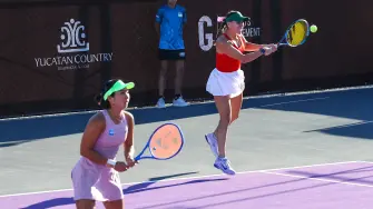 La tenista mexicana Giuliana Olmos