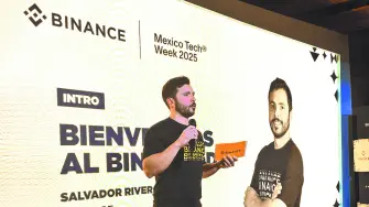 Salvador Rivero, gerente general de Binance en México, afirmó que el potencial del país se extiende a pagos empresariales e infraestructura.