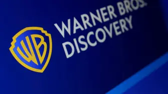 FILE PHOTO: Warner Bros Discovery logo is seen in this illustration taken December 5, 2025. REUTERS/Dado Ruvic/Illustration//File Photo