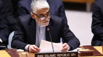 Amir Saeid Iravani, embajador de Irán ante la ONU.