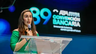 María del Carmen Bonilla, subsecretaria de Hacienda y Crédito Público, en la Convención Bancaria 2026,