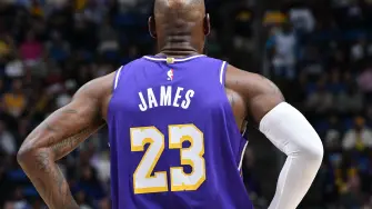 LeBron James de Los Angeles Lakers.