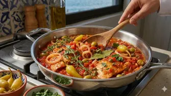 Pescado a la veracruzana