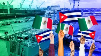 Un buque de la Armada mexicana llegó este viernes a Cuba con un cargamento de ayuda humanitaria, el cuarto enviado desde febrero.