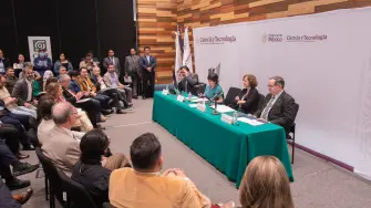 Reunión ENTRE ACADEMIA Y GOBIERNO en el CIDE.