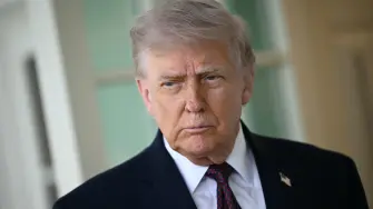 US President Donald Trump speaks to the press outside the Oval Office at the White House in Washington, DC, on April 13, 2026. Trump refused to apologize Monday for criticizing Pope Leo XIV, after the pontiff called for an end to violence in the Iran war. "There's nothing to apologize for. He's wrong," Trump told reporters, a day after a social media post and comments slamming the US-born pope. (Photo by Brendan SMIALOWSKI / AFP)