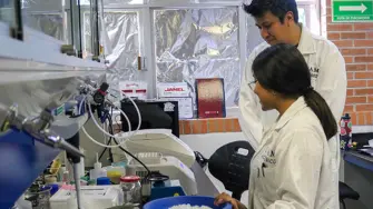 Investigadores del Instituto de Biotecnología de la UNAM.