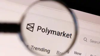 Polymarket logo appears in this illustration taken April 22, 2026. REUTERS/Dado Ruvic/Illustration