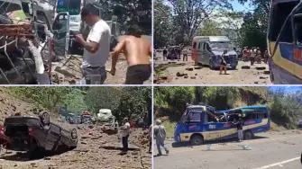 Atentado en Colombia.