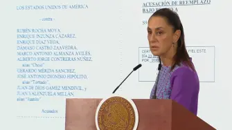 La presidenta de México, Claudia Sheinbaum, pidió la mañana de este jueves pruebas "irrefutables" en caso del gobernador de Sinaloa, Rubén Rocha Moya, acusado de narcotráfico por Estados Unidos.