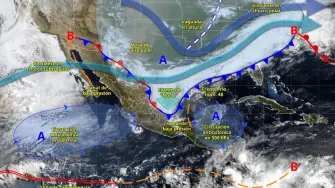 El principal protagonista será el frente frío número 48, que se mantendrá sobre el sureste del país y el Golfo de México, lo que favorecerá condiciones inestables en varias entidades. 

Para más información del tema, visita: https://www.eleconomista.com.mx/politica/onda-calor-cede-llegan-lluvias-asi-estara-clima-domingo-3-mayo-mexico-20260502-811558.html

¡Síguenos en nuestras redes sociales para mantenerte informado!

Twitter: https://twitter.com/eleconomista 
Facebook: https://www.facebook.com/ElEconomista.mx
Instagram: https://www.instagram.com/eleconomistamx
LinkedIn: https://www.linkedin.com/company/el-economista/

#ElEconomista #Clima