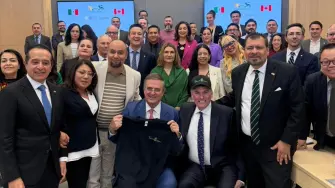 Representantes empresariales mexicanos de 10 sectores prioritarios participaron en dos días de actividades de promoción comercial y de inversión en Toronto y Montreal.
