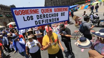 Ejidatarios de Tonanitla mantienen cerrados los accesos al AIFA por un conflicto territorial con Tecámac.