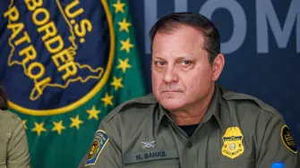 Mike Banks cuando aún era jefe de la Patrulla Fronteriza de EU.