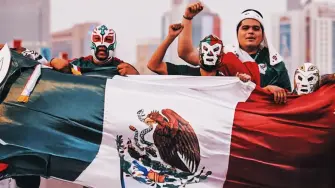 Afición mexicana lista para el Mundial 2026.