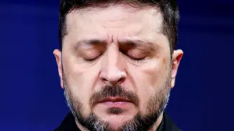 Volodimir Zelenski, presidente de Ucrania.