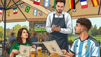 Mesero-pyme-restaurante-mundial-futbol