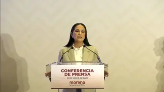 Ariadna Montiel, presidenta nacional de Morena.