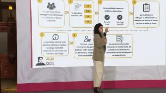 La consejera jurídica de la Presidencia, Luisa María Alcalde, detalló que el nuevo órgano estaría integrado por cinco consejeros electorales designados por el Consejo General del INE por un periodo de tres años.